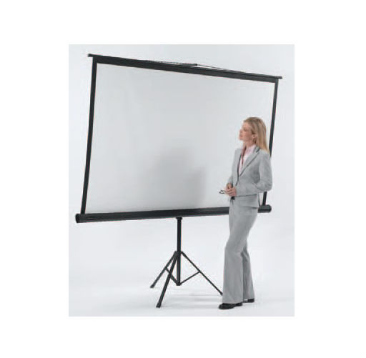 Aarco Products TPS-50 Tripod Floor Standing Projection Screen - Matte White at Sears.com