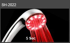Memowell SH2022 Handheld Multi Color Lighted Showerhead- 5 sec. Transition at Sears.com