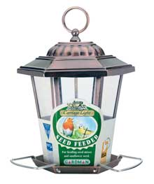 Gardman Wild Bird Carriage Light Seed Feeder Antique .55 Quart