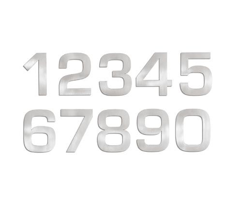 Blomus 68193 stainless steel house number 0 at Sears.com
