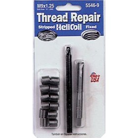 Helicoil 5546-9 M9 X 1.25 Metric Coarse Thread Repair Kit at Sears.com