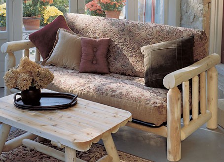 Rustic Natural Cedar FUTON FRAME ONLY 3 pks 45/45/15 - 48E at Sears.com