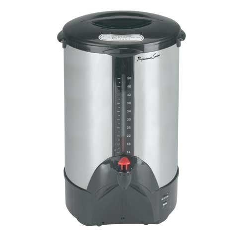 Continental Ps77951 Stainless Steel Electric 30 Cup Coffee Urn