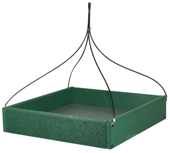 Stonewood Feeders Hanging Tray  Green