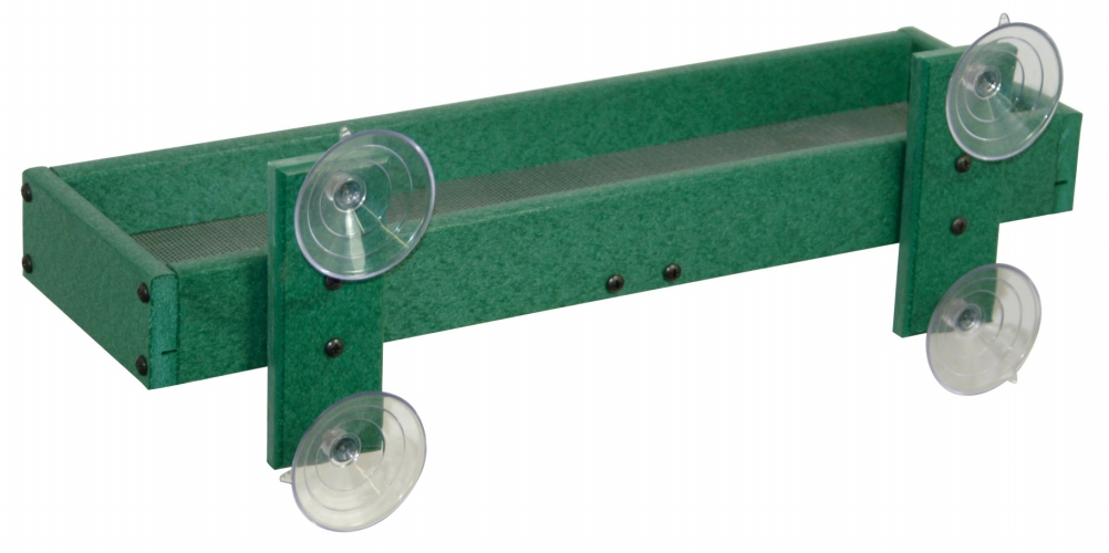 Stonewood Feeders Window Mount Tray  Green