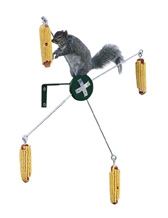 Homestead Cobsatwirl Hunter Green Bird Feeder