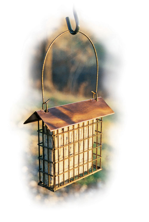 Woodlink Audubon Series Copper Top Single Suet Cage