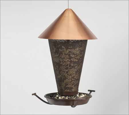 Artline Artline2573 6  L X 9.25  H Snack Bar Feeder Copper Top