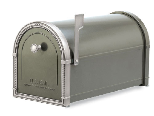 Architectural Mailboxes 5504z Coronado Mailbox With Antique Nickel