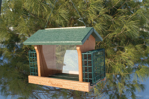 Going Green Recycled Plastic Ranch Feeder With Suet