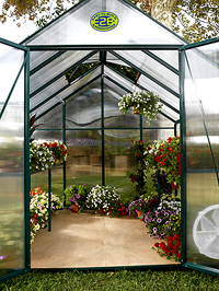 Rion EG45812 EasyGrow 8ft x 12ft Greenhouse - Double Doors at Sears.com