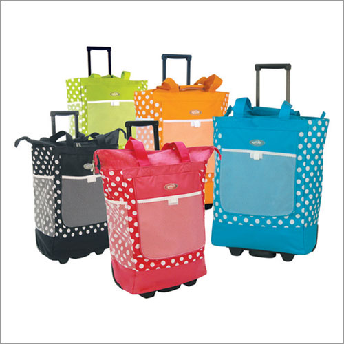 Luggage America RS-100 Polka Dot Shopper Tote - Blue at Sears.com