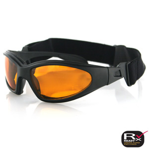 Zan Headgear GXR001A GXR Sunglasses  Black Frame  Amber Anti-Fog Lens at Sears.com
