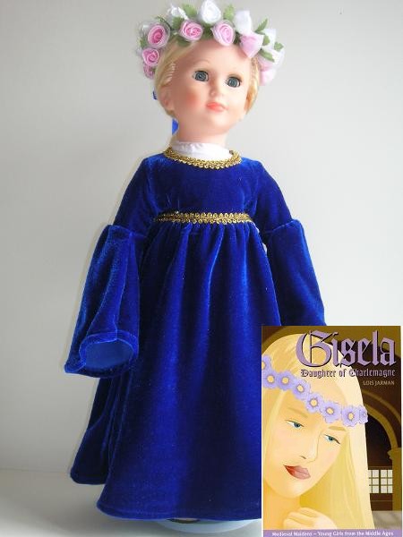 Medieval Maidens Gisela Doll and Book set at Sears.com