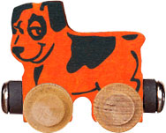 Maple Landmark 10318 NAMETRAIN- COLOR CARS- SNICKERS THE DOG at Sears.com