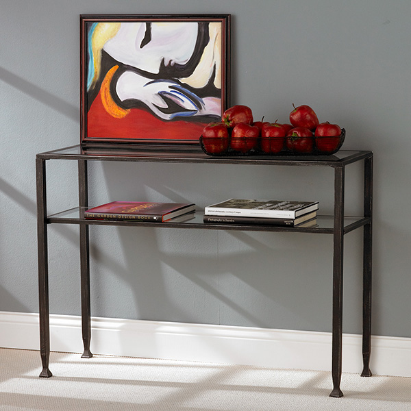 Southern Enterprises Holly &amp; Martin 01-113-016-6-01 Guthrie Metal Sofa Table at Sears.com