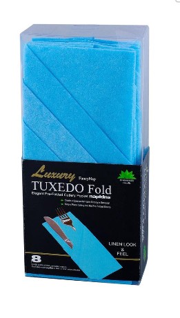 FancyNap C-Tuxedo-LIGHT BLUE Tuxedo Fold-LIGHT BLUE- pack of 100 at Sears.com