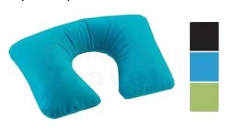 Lewis N Clark 7100BLK Belle Hop Inflatable Neckrest  Black at Sears.com