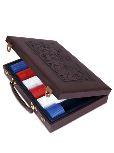 Sunnywood 3341 Leather 300 Piece Poker Chip Case at Sears.com