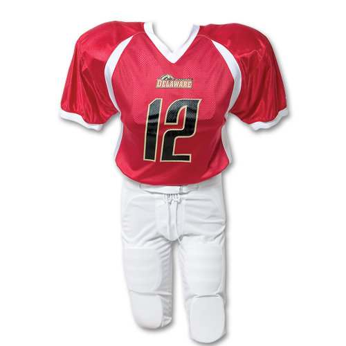 Sport Supply Group Mesh/Dazzle Football Jersey - White / Royal - X-Large at Sears.com