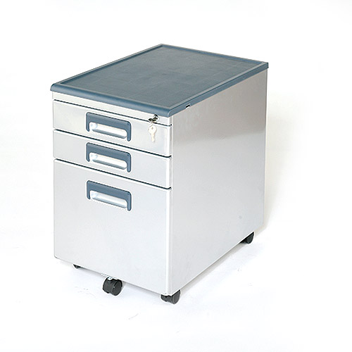 ItalModern 27946 Edsel Low Filing Cabinet- Dark Gray-Aluminum at Sears.com