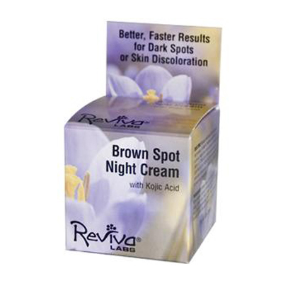 Reviva Labs 0654111 Brown Spot Night Cream with Kojic Acid - 1 oz at Sears.com