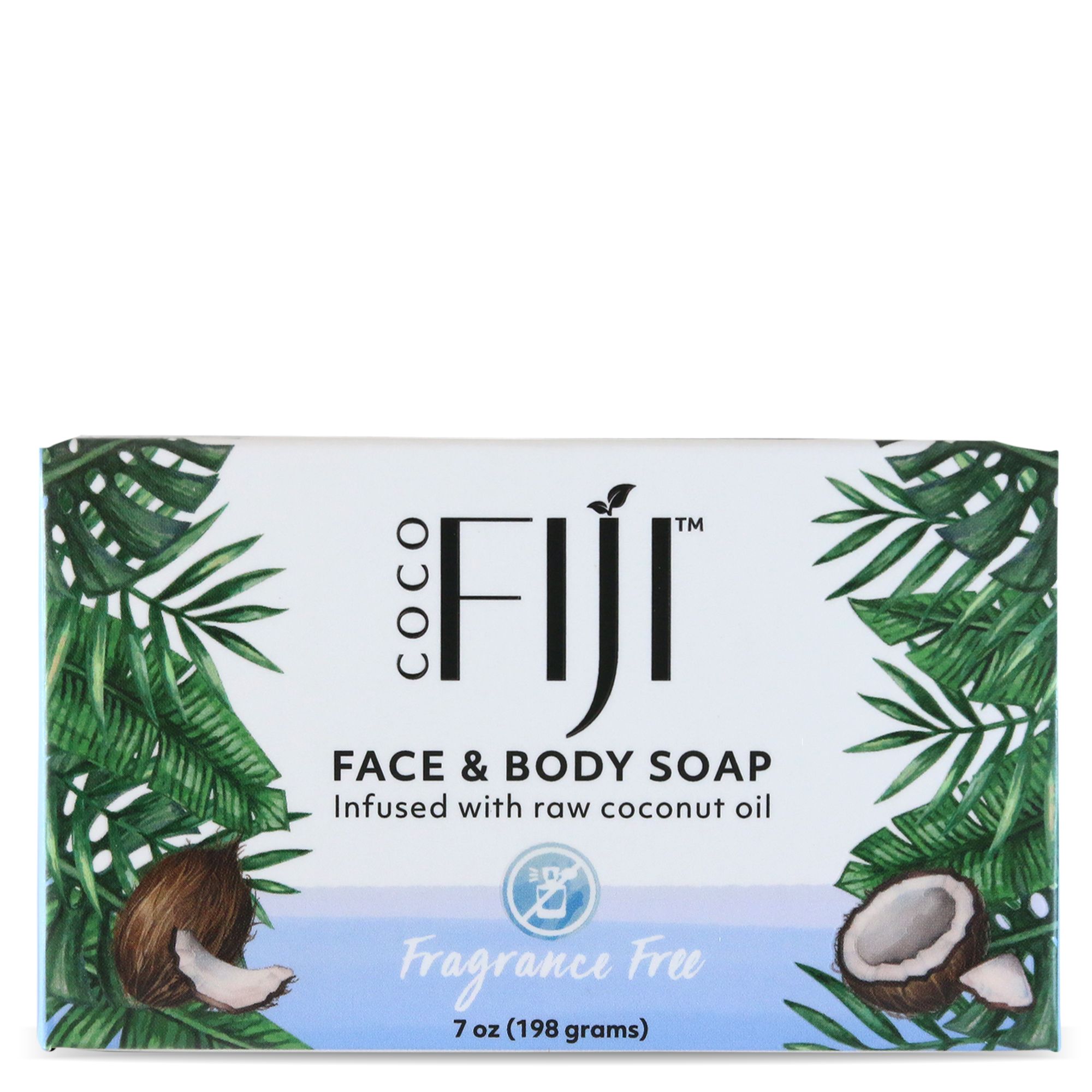 ORGANIC FIJI 0174490 Fragrance Free Organic Virgin Coconut Oil Face & Body Soap - 7 oz at Sears.com