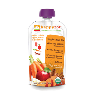 Happy Tot 0209312 Happy Baby Organic Superfoods Sweet Potato Apple Carrot and Cinnamon - 4.22 oz at Sears.com