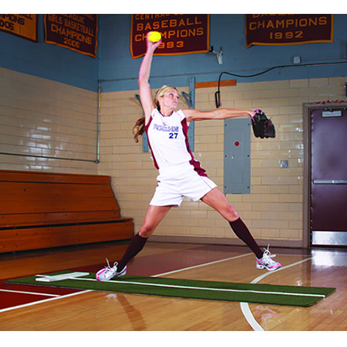Jaypro Sports SPM93PL Softball Pitching Mat PowerLine