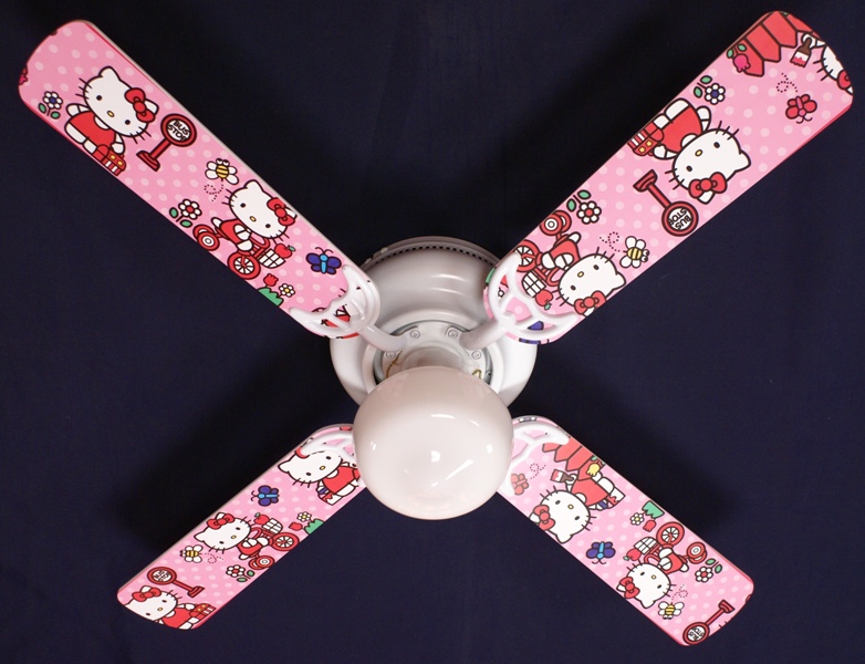 Ceiling Fan Designers 42FAN-KIDS-HKSDK Hello Kitty Sweet Dreams