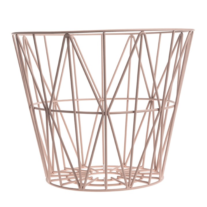 ScanTrends 3065 Medium Wire Basket - Rose at Sears.com