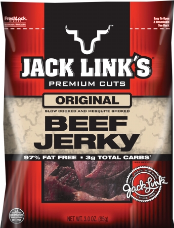Jack Links Beef Jerky Inc 07282 3 Oz Original Beef Jerky - Pack of 8 at Sears.com