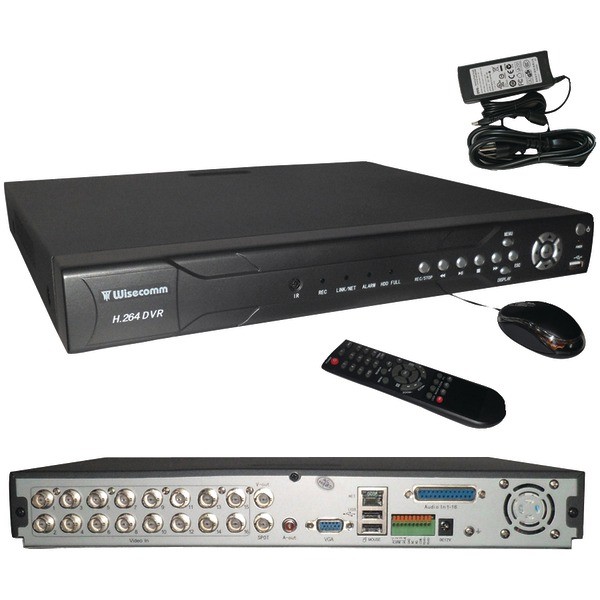Wisecomm Dv1630 Clover Industrial 16-channel Real Time Internet Ready 500 Gb Dvr at Sears.com