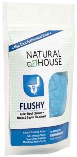 Aquagenics Tech 1402 &'&'Flushy&'&' Toilet Bowl Cleaner + Drain and Septic Treatment (30 Day Supply-Case of 12) at Sears.com
