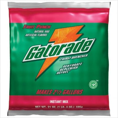 Gatorade 308-33691 2-1-2Gal Fruit Punch Powder 32-21Oz Pkg at Sears.com