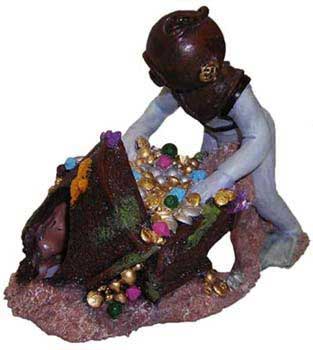 Aquatic Creations  Sporn  Aznzqu03033 Resin Ornament  Gassy Diver