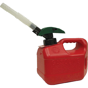 Blitz USA BTZ81005-8PK 1+ Gallon Enviro-Flo Plus Gas Can- Red- 8 Pack