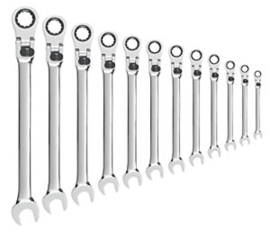 K-D Tools K-D Tools KD 85698 12 Pc Metric GearWrench XL Locking Flex