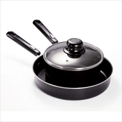 STANLEY ROBERTS 67106200 3-Piece Non-Stick Starter Cookware Set