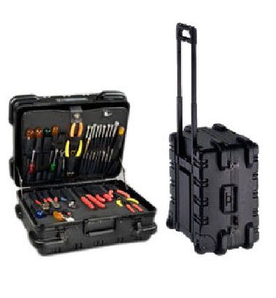 Chicago Case Co 95-8583 MMST9B Military Ready Black Tool Case
