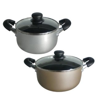 MBR Industries BC-98721 Speckled Dutch Oven  NoNon-Sticktick 5.22 Qt - ELEGANT