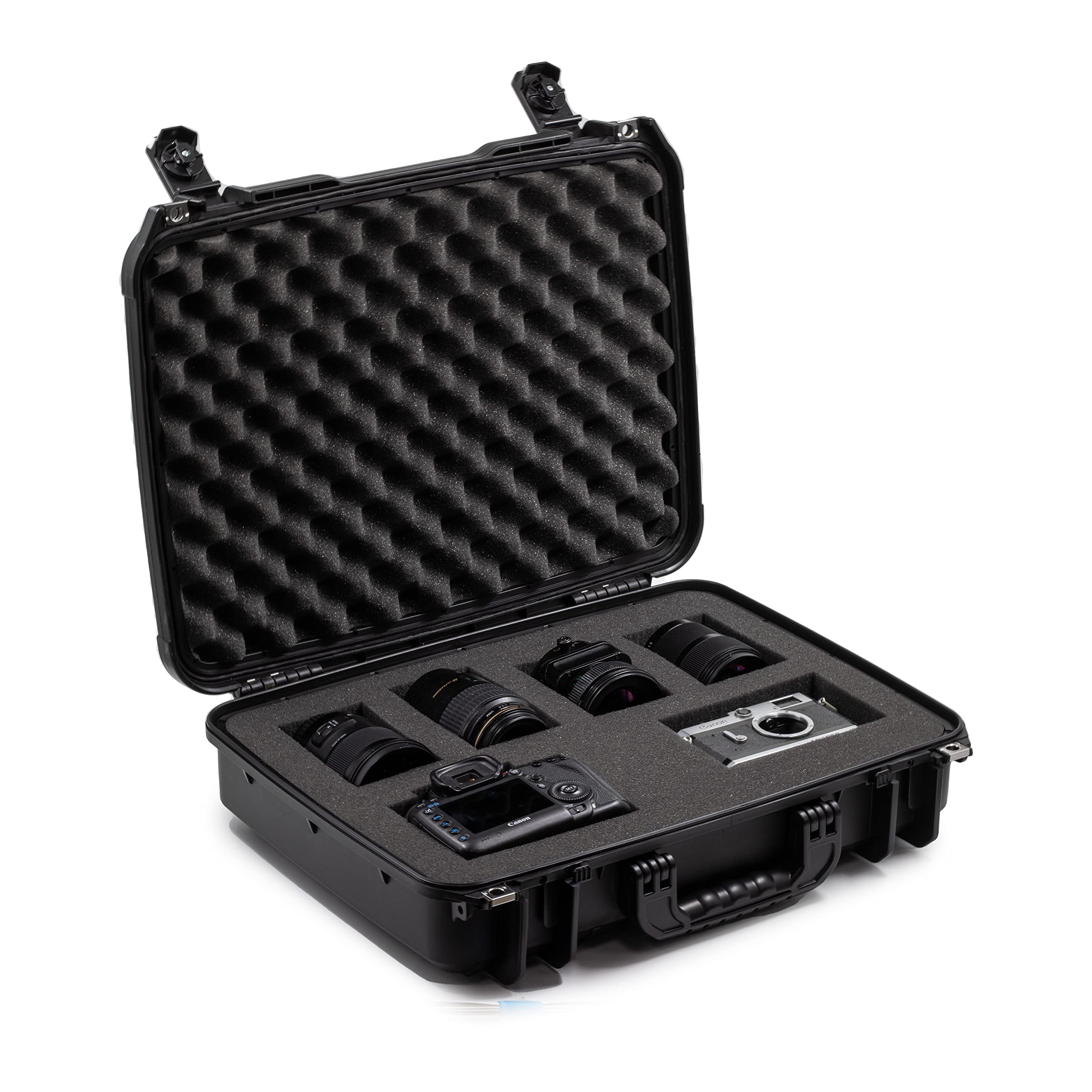Seahorse SE710F-BK Protective Case with Foam Carbon Fiber Black
