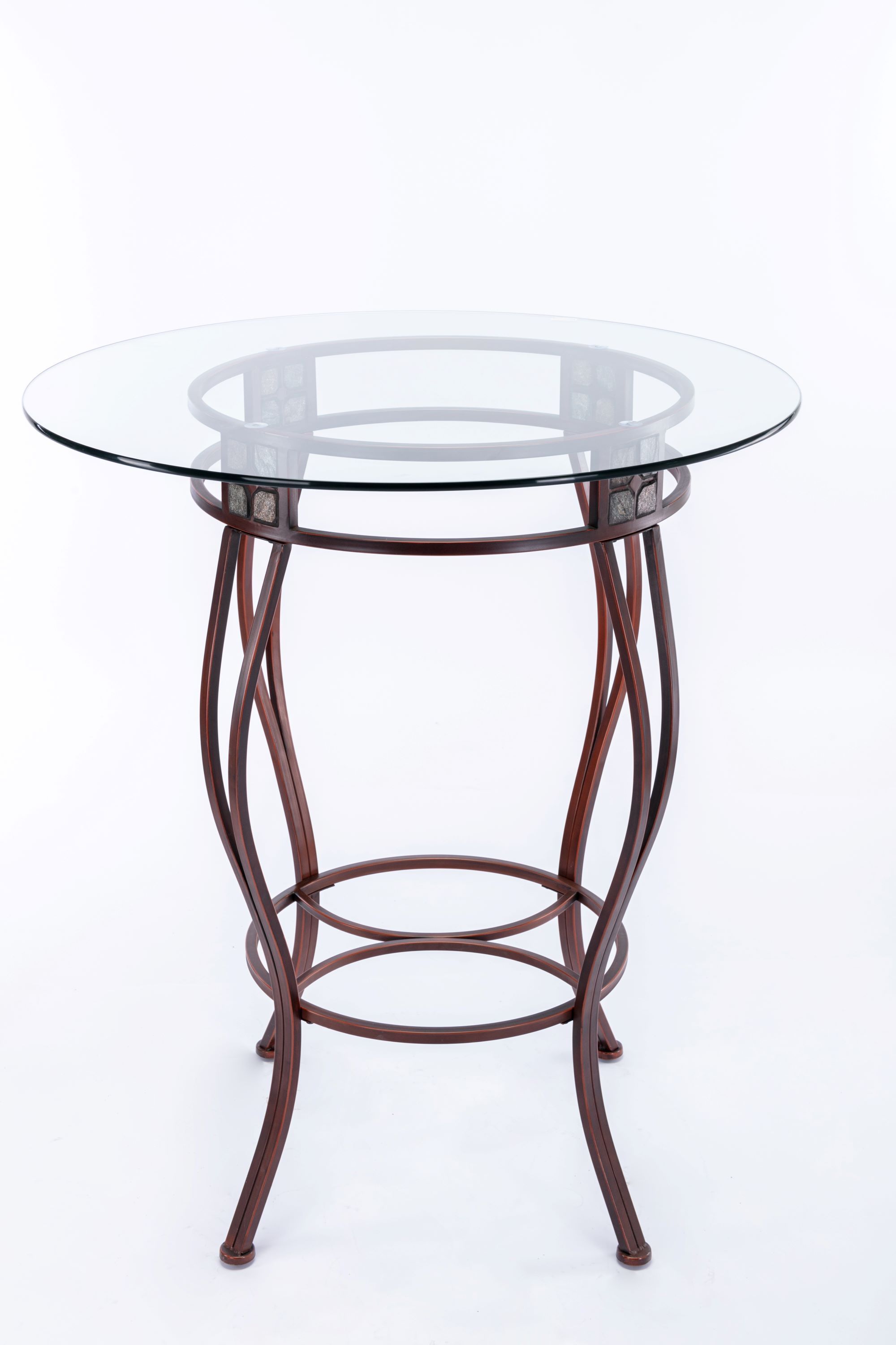Boraam 70516 42"H Beau Pub Table- Black-Gold at Sears.com