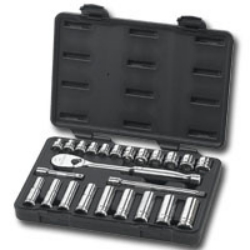 KD Tools&nbsp; KD Tools KDT80559 24Pc 3-8 Inch Drive Metric Socket Set-