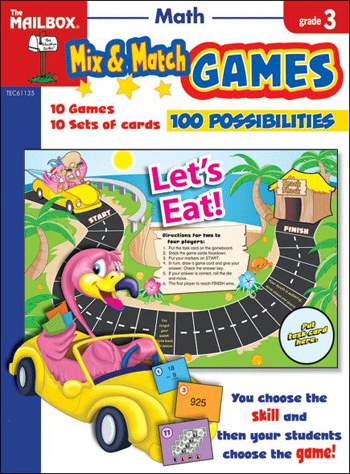 The Education Center TEC61135 Mix Match Games Math Gr 3 at Sears.com