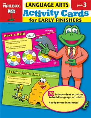 The Education Center TEC61223 Language Arts Activity Cards For- Early Finishers Gr 3 at Sears.com