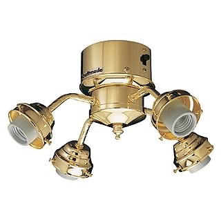 Craftmade F400CFL-AB 4 Light Fitter - Antique Brass  - Compact Flourescent at Sears.com