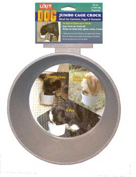 Lixit Corporation Dlx0735 Large 30oz Crock For Breeds