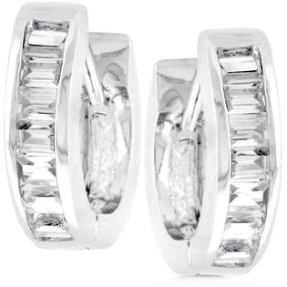 J Goodin E01476R-C01 Baguette Huggie Earrings J Goodin E01476R-C01 Baguette Huggie Earrings