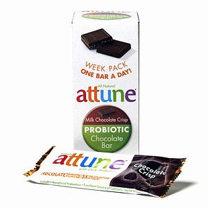 Attune Foods 10388 Dark Chocolate Probiotic Bar at Sears.com